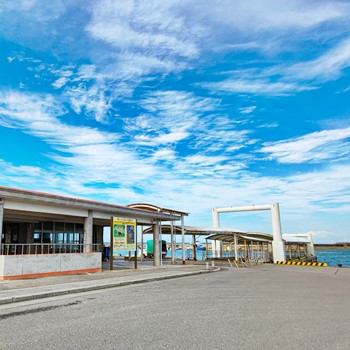 西表島上原港